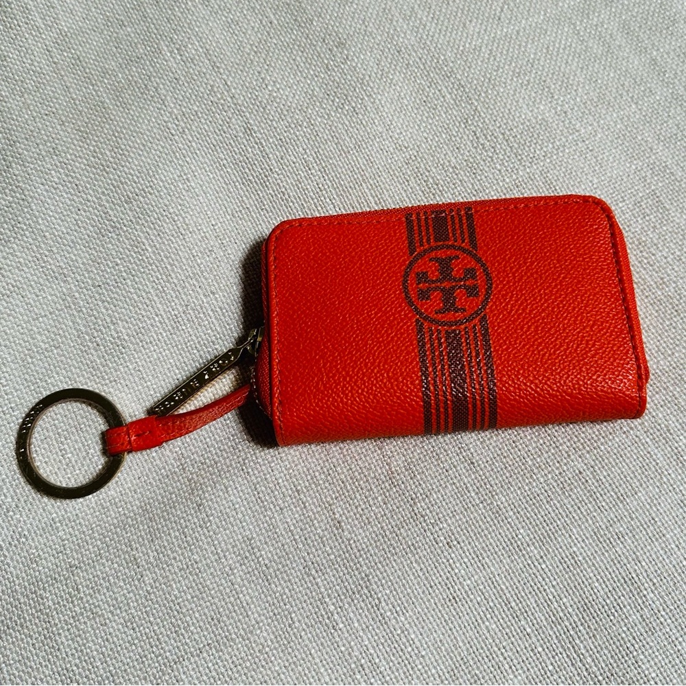 Tory Burch Card Wallet with Key Chain
